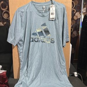 Adidas blue shirt never been worn